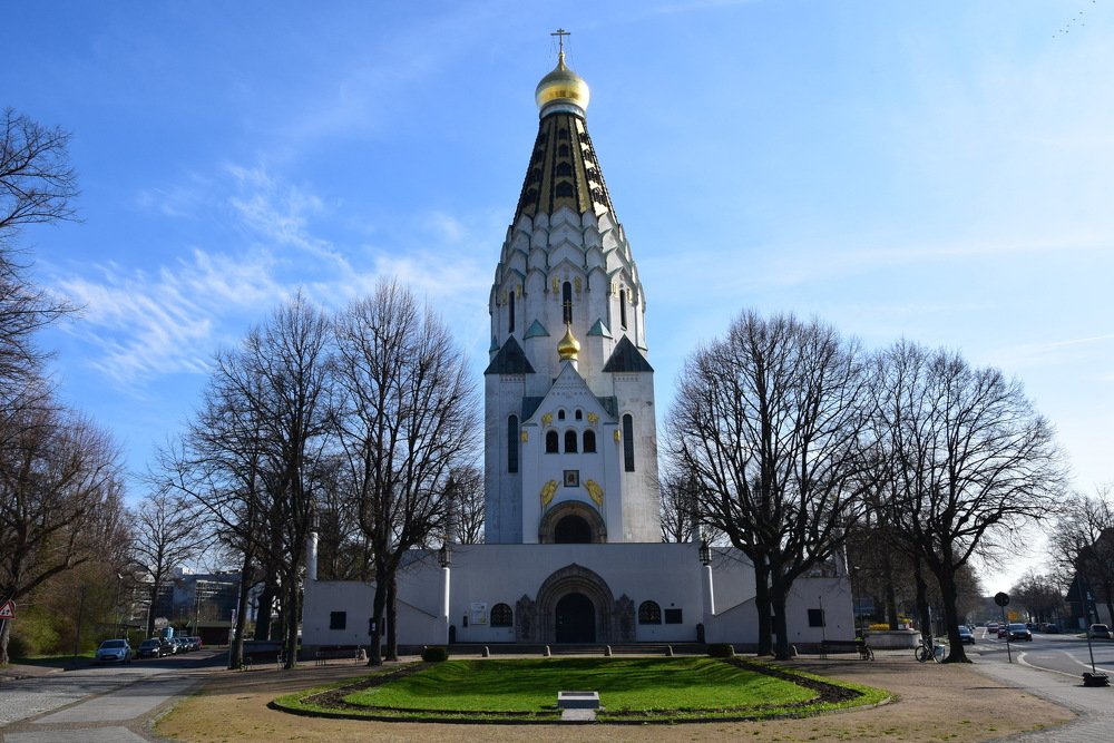 Германия. Лейпциг. Свято-Алексиевский храм-памятник Русской Славы.