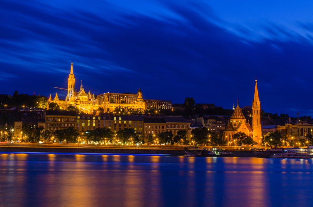 Вид на Рыбацкий бастион, Будапешт, Венгрия