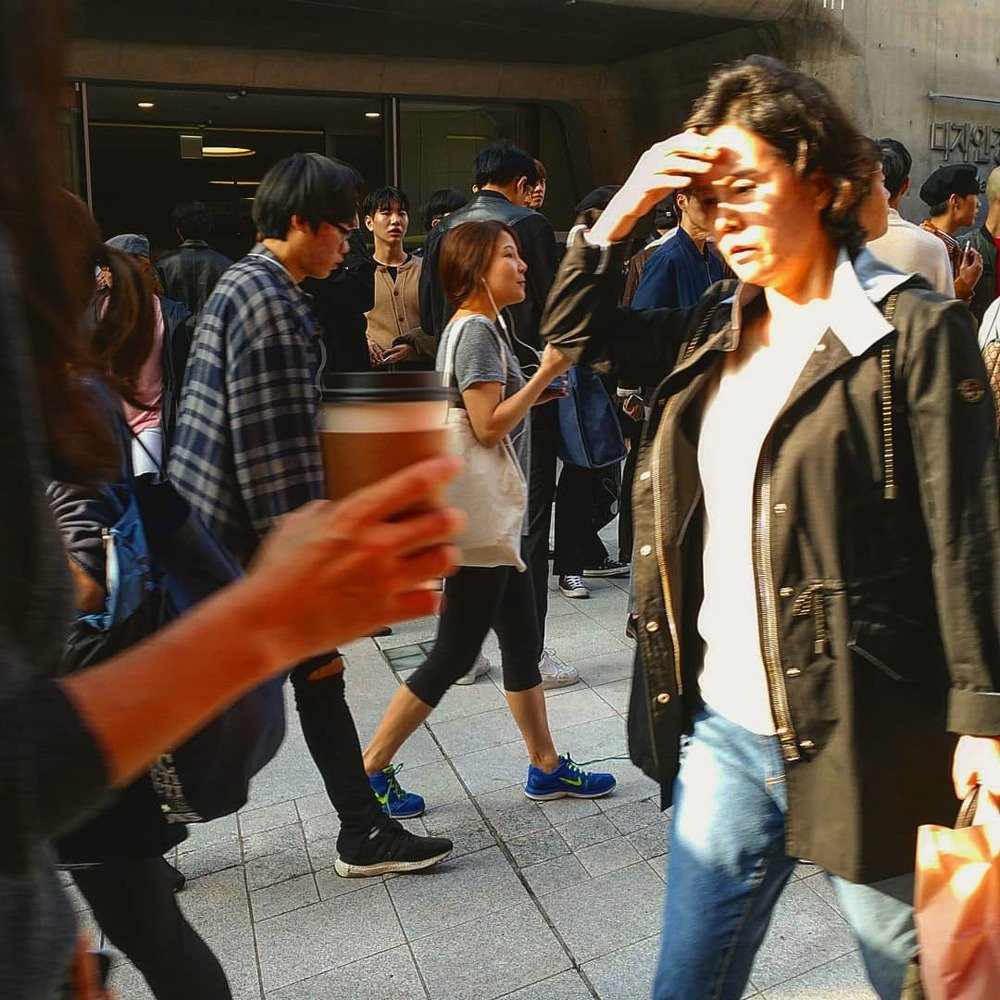 Час пик.Случайный взгляд...