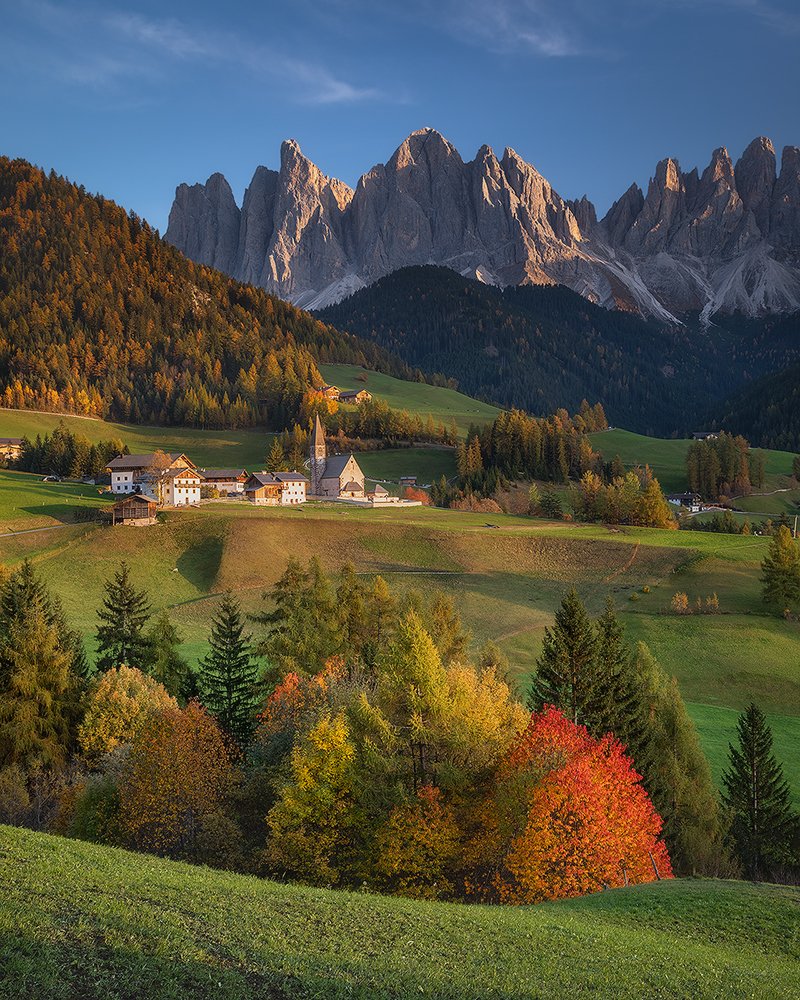 Santa Maddalena in Autumn