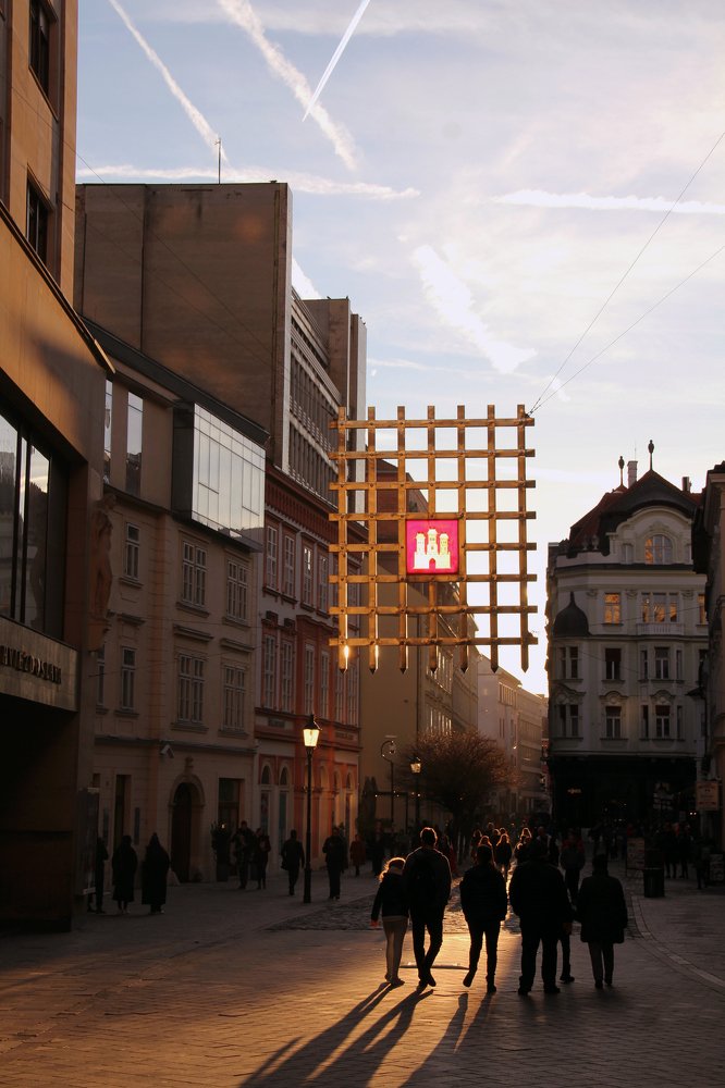 Sunset in Bratislava