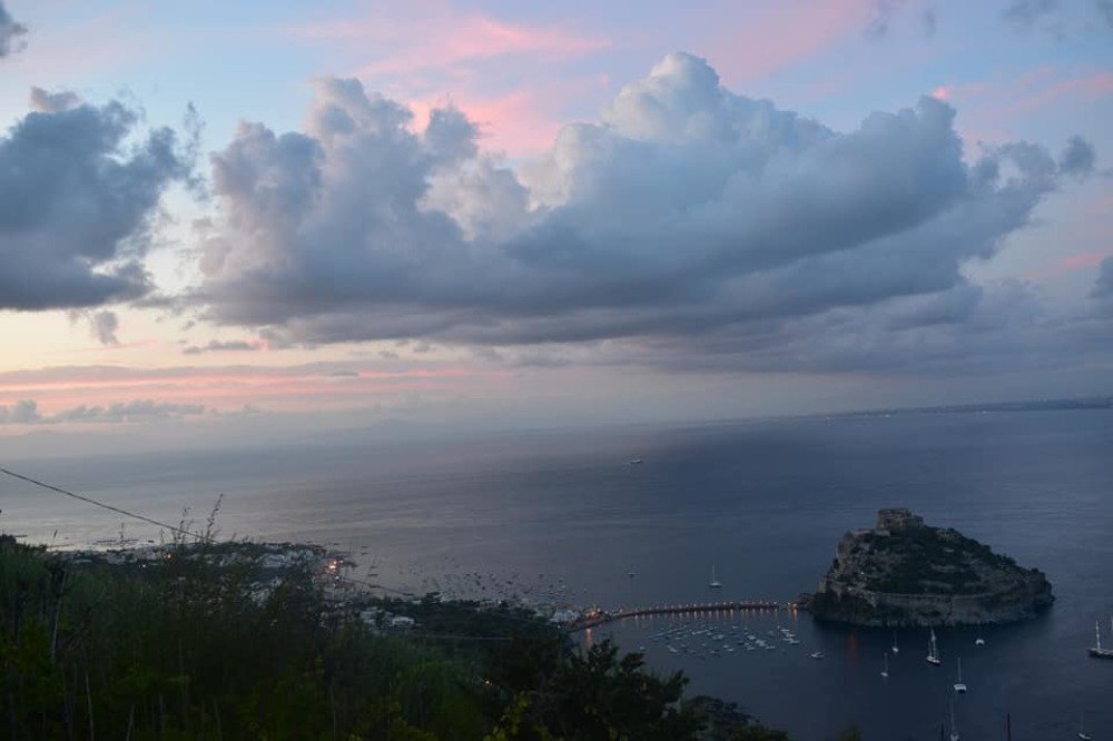 Sunset in Ischia