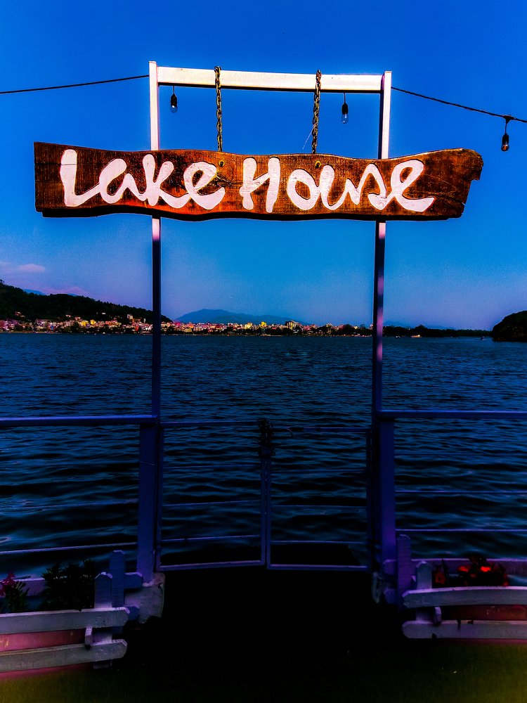 Evening Lakeside view