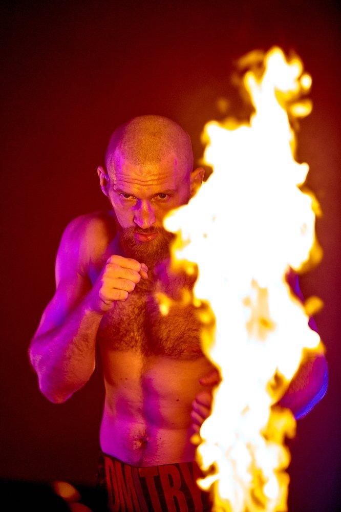 Съемка ролика для бокса