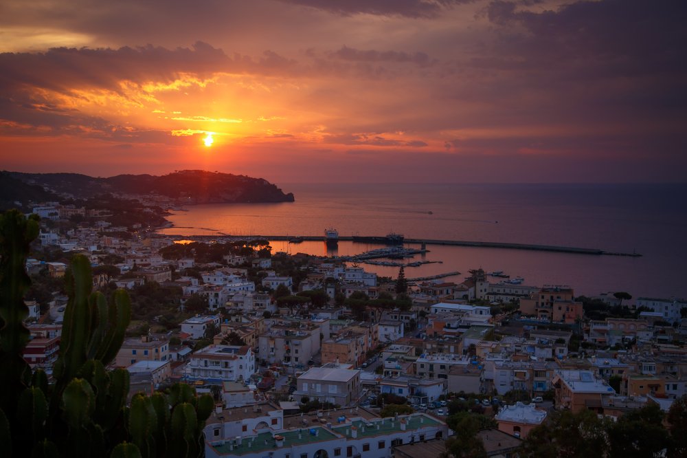 Закаты о.Искья