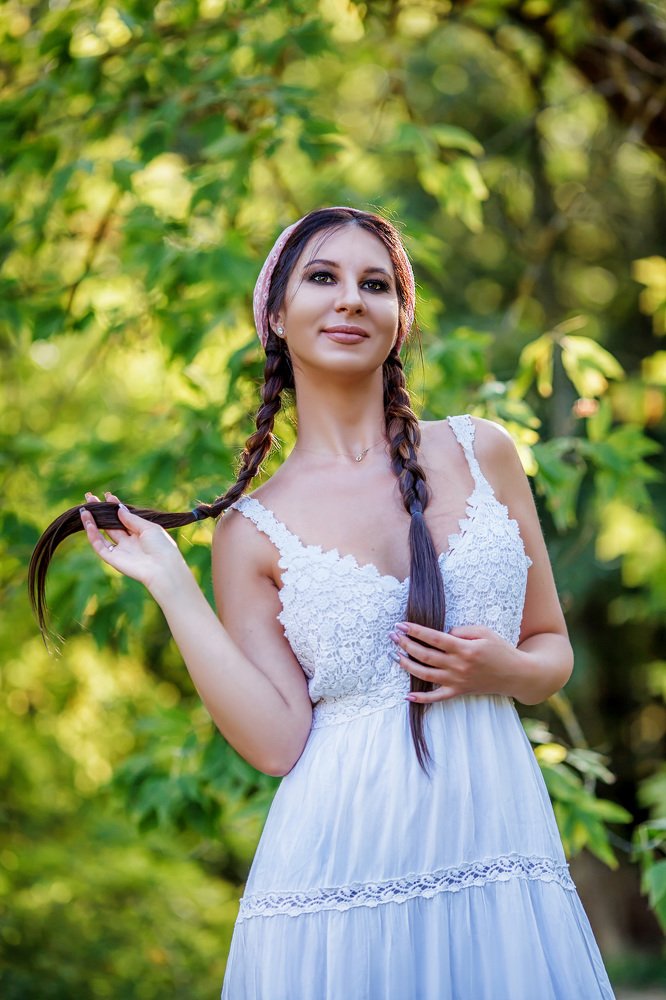 Когда с весною расцвела