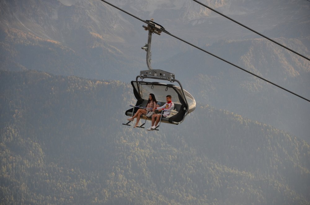 Между небом и землёй...