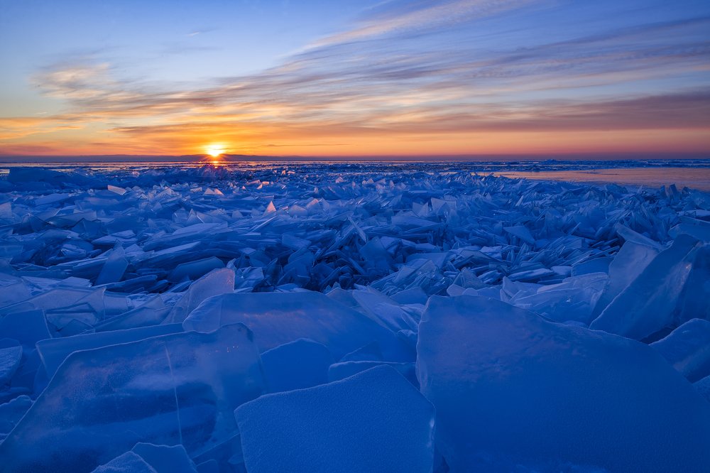 Sunrise in Baikal