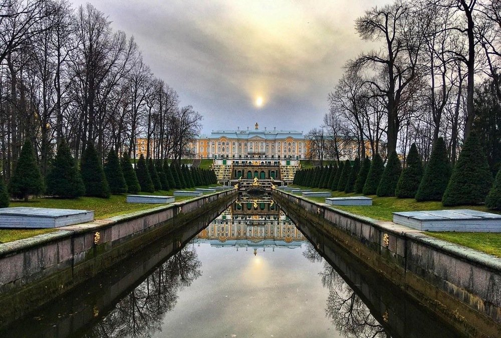 Осень в нижнем парке.