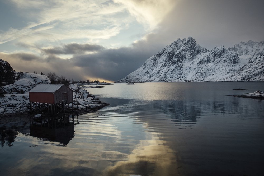 The fjords to the north