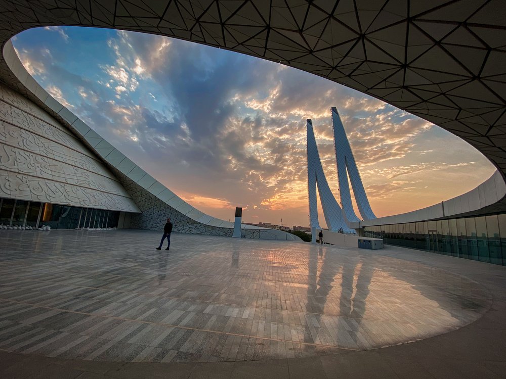 Dusk at Education City, Doha, Qatar