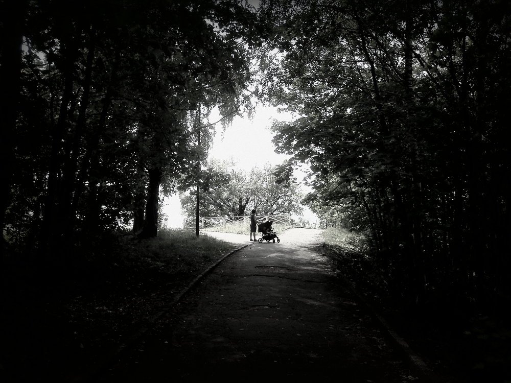 Cradle will rock (monochrome version)