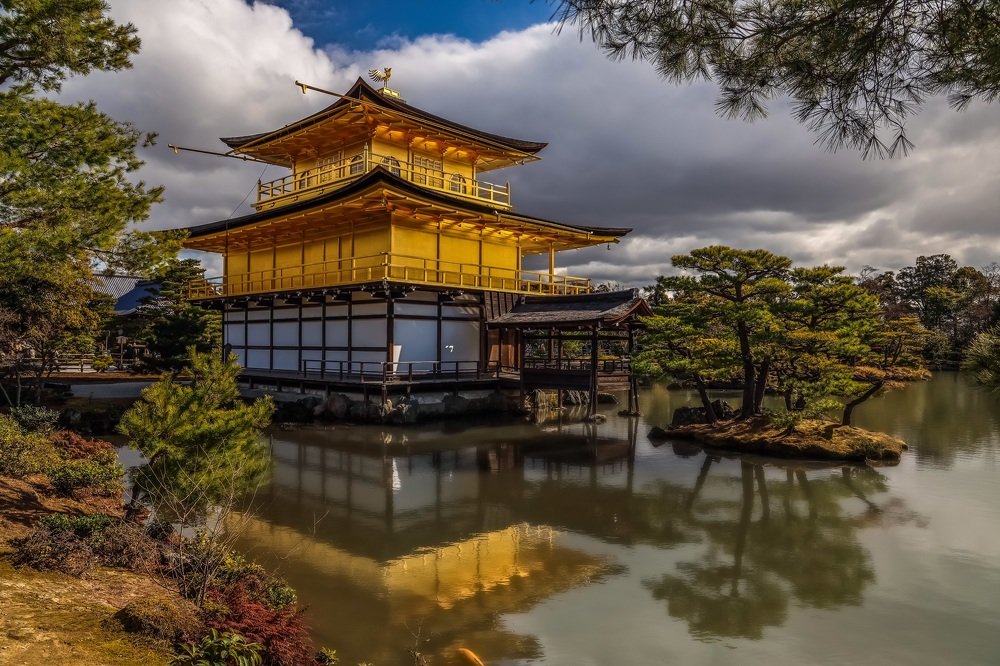 Kyoto city. Japan. Золотой павильон.