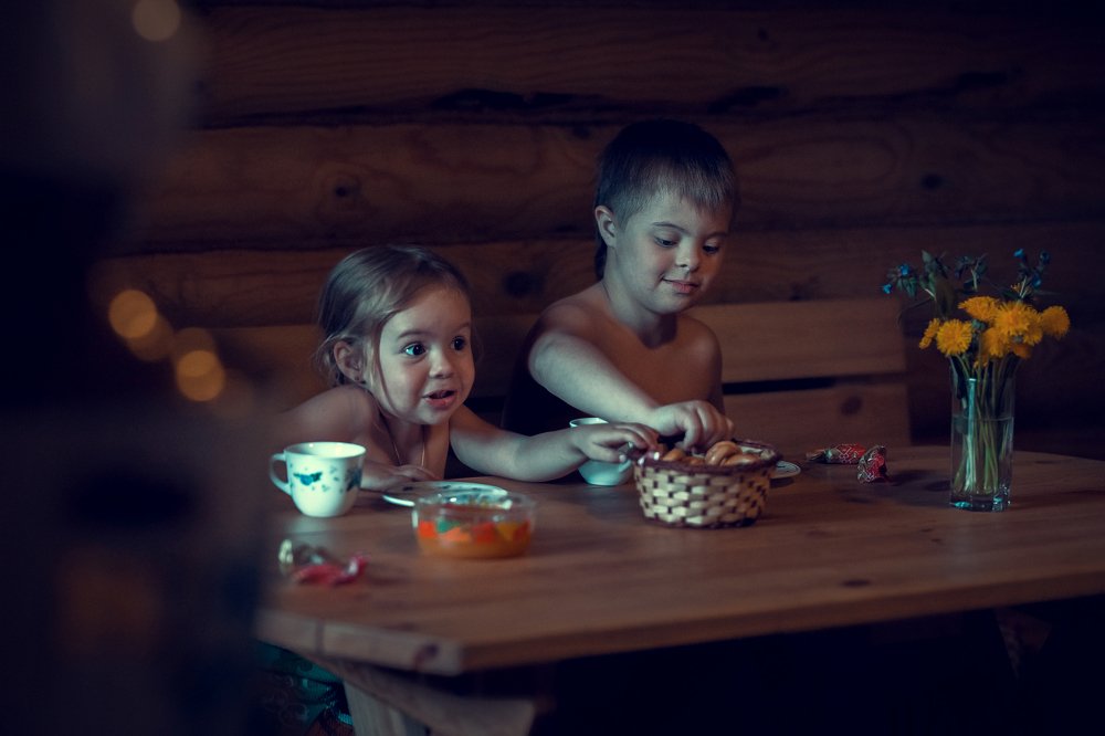 Чаепитие в бане