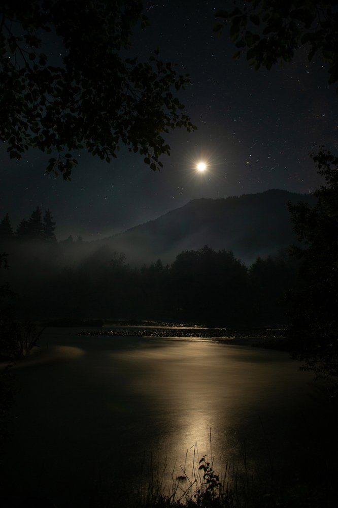 Лунное затмение, Архыз.