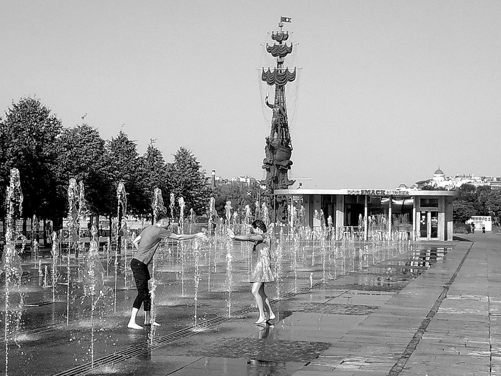 Summer for them (monochrome version)