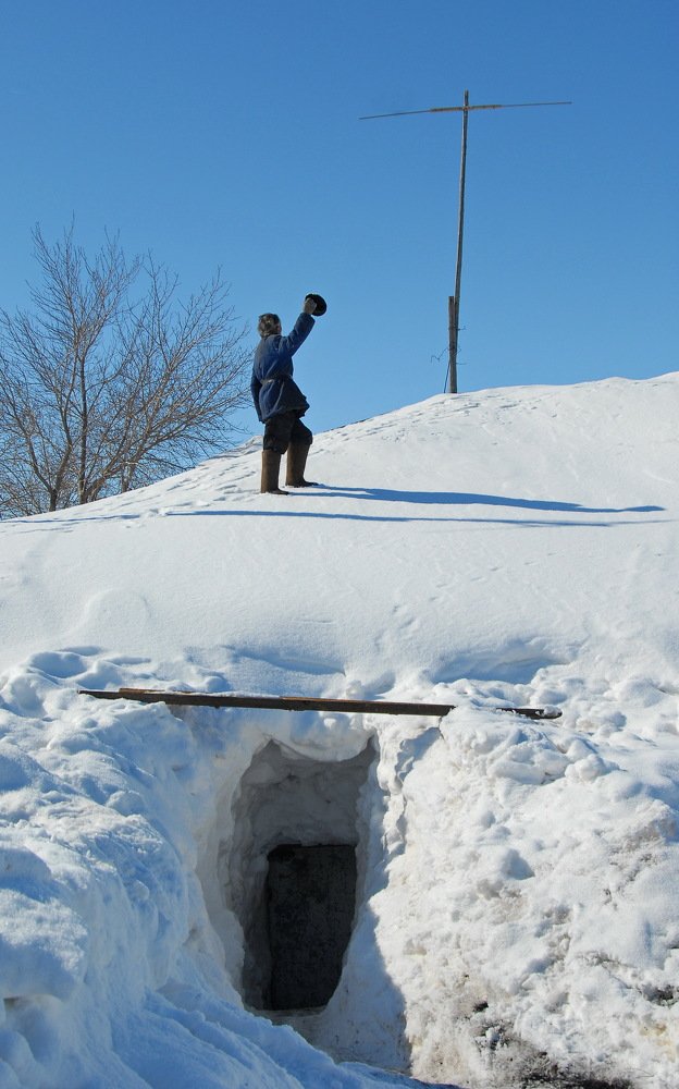 Буран закончился...