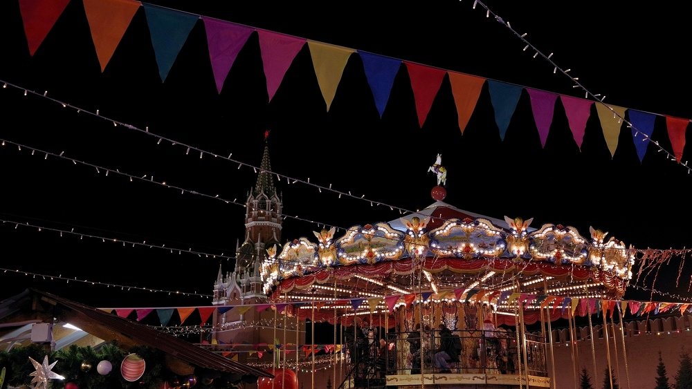 Рождество на Красной площади