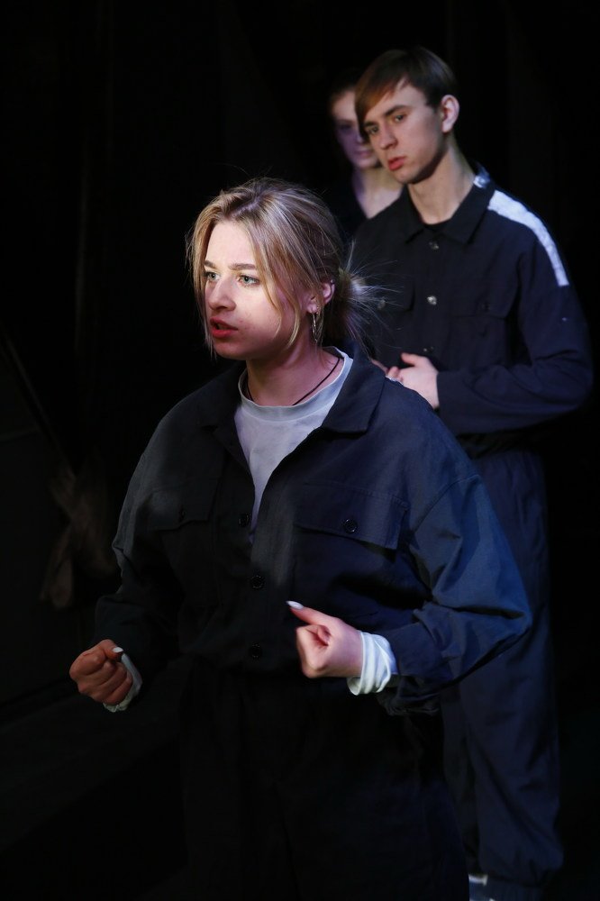 Репетиция спектакля "Узел"