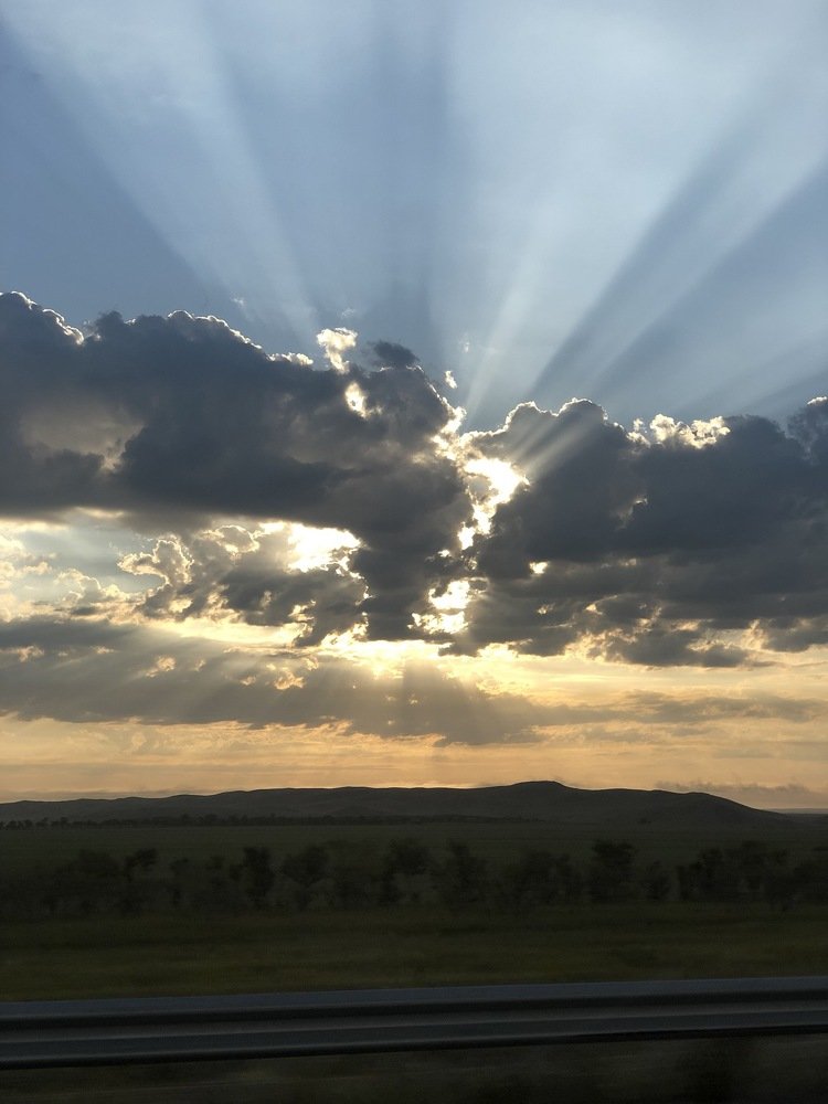 Утреннее пробуждение, восход