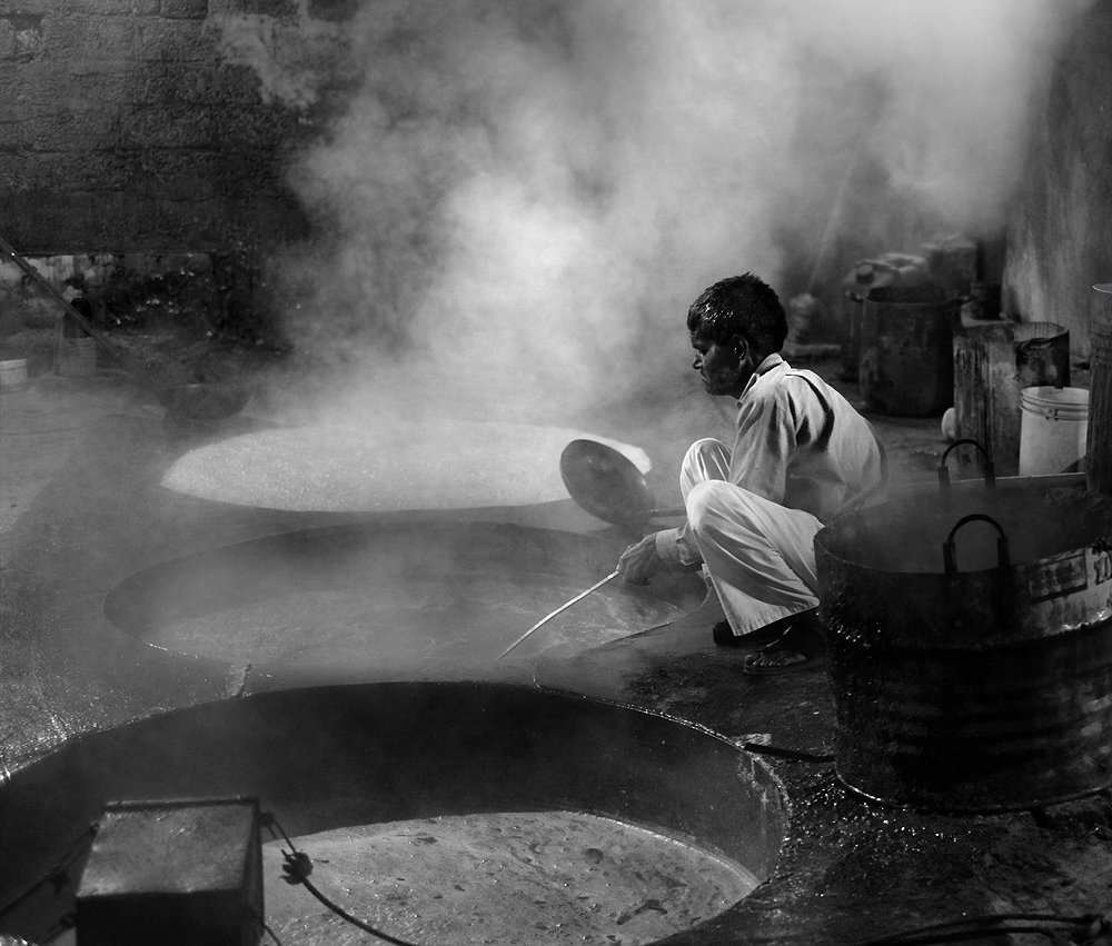 A man in sugar factory 3