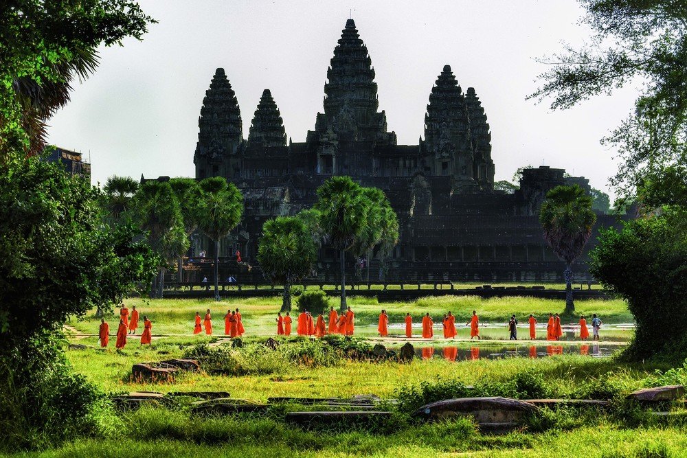 Monks Vacation in Buddhism