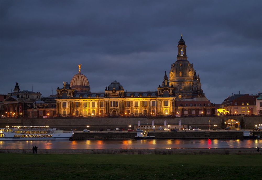 Вечерний Дрезден