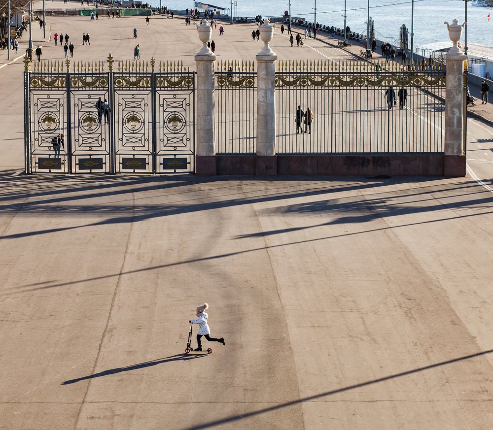 Парк Горького. Весна 2019.