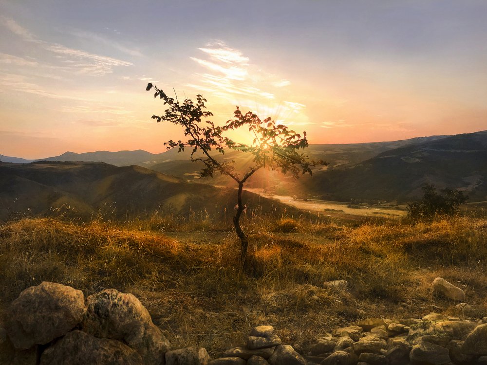 Sunrise in the Caucasus