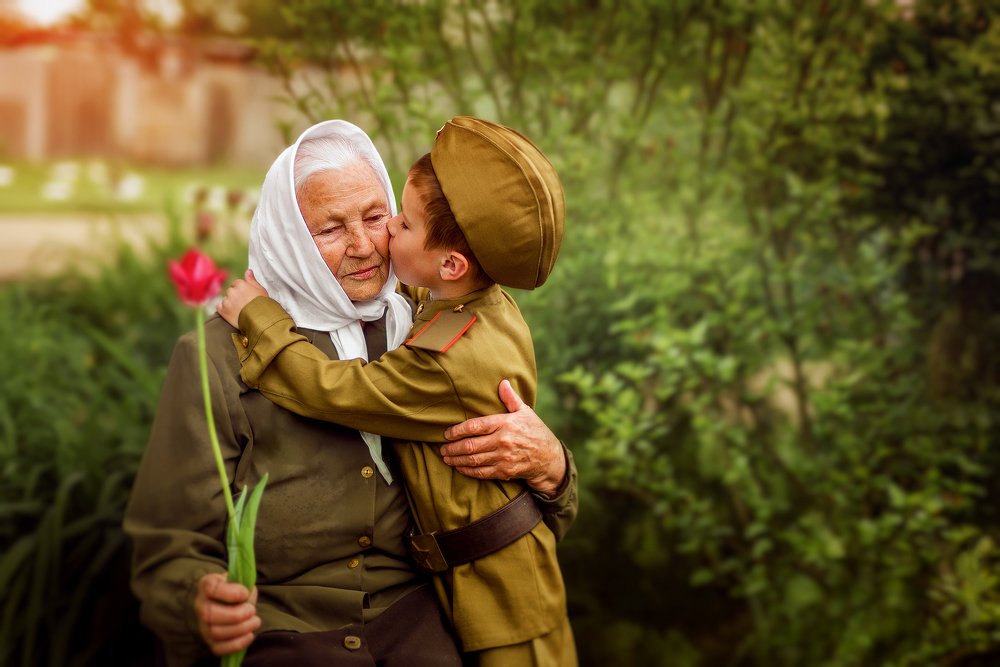 Прабабушка.