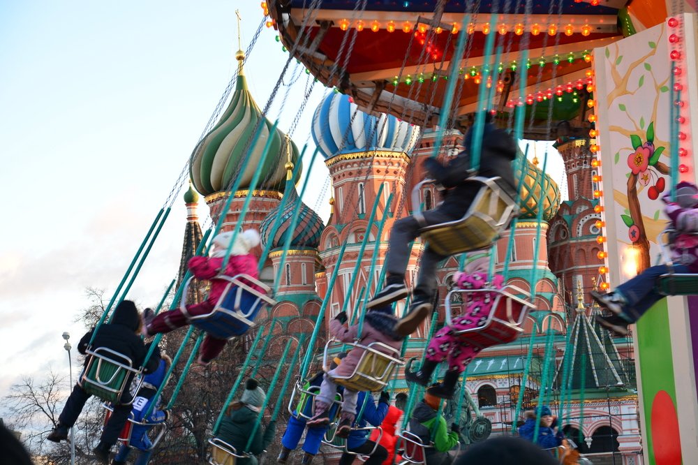 Новогодняя Москва