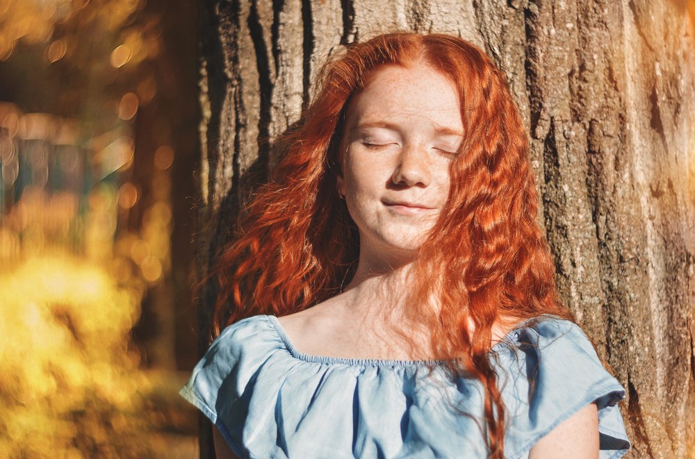 поцелованная солнцем