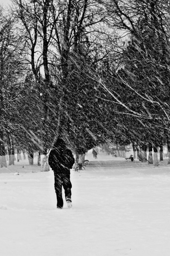 Snow rain