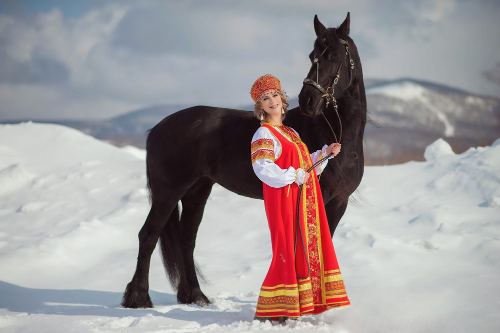 русская краса