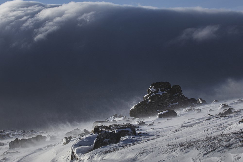 Буря в горах