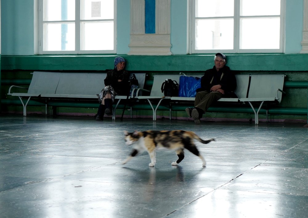 Train Station. Shentala.