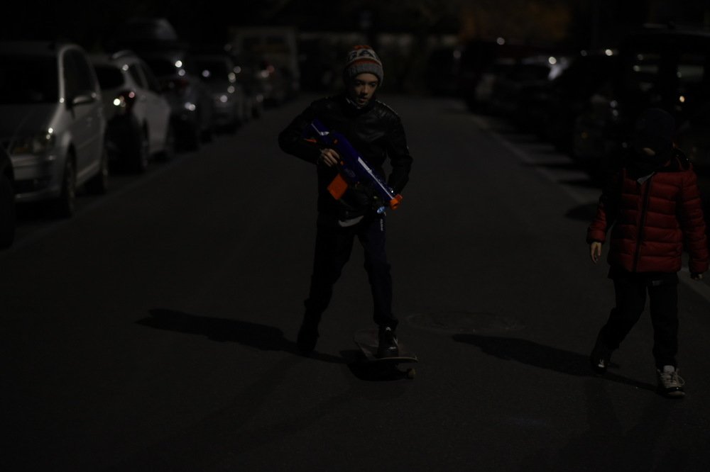 Sunday evening. 21:54