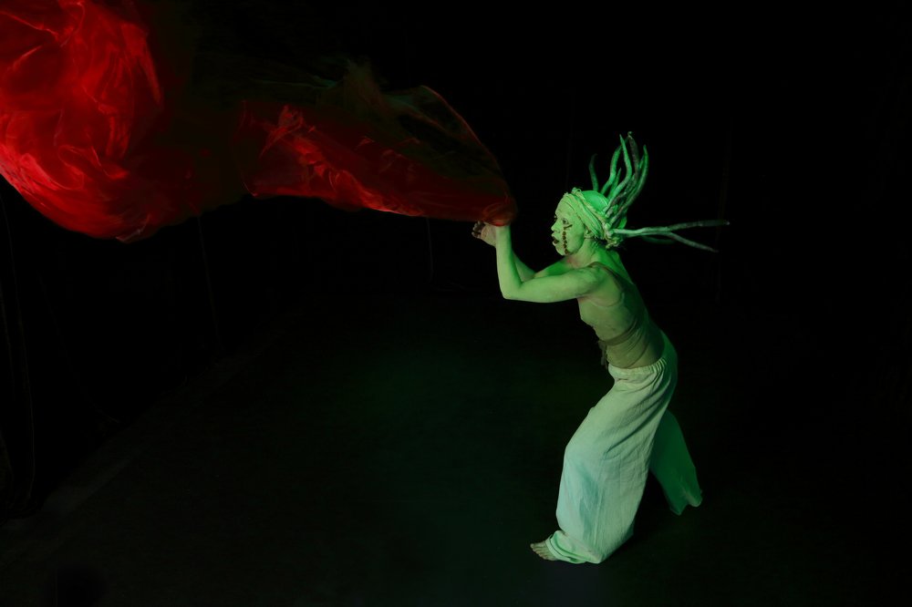 Танец света, цвета и огня. Dance of light, color and fire.