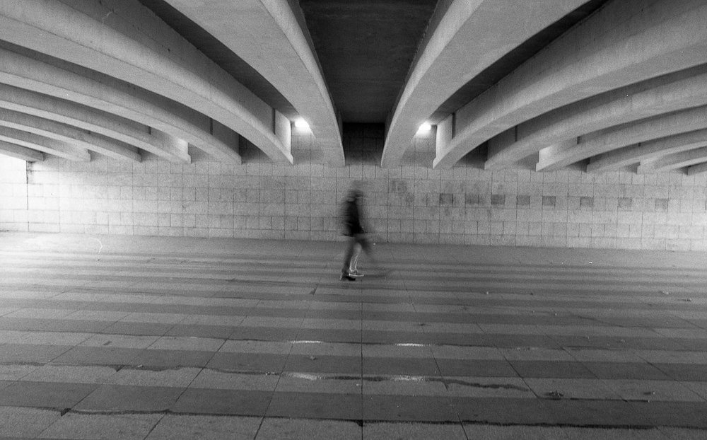 Shadow under the bridge
