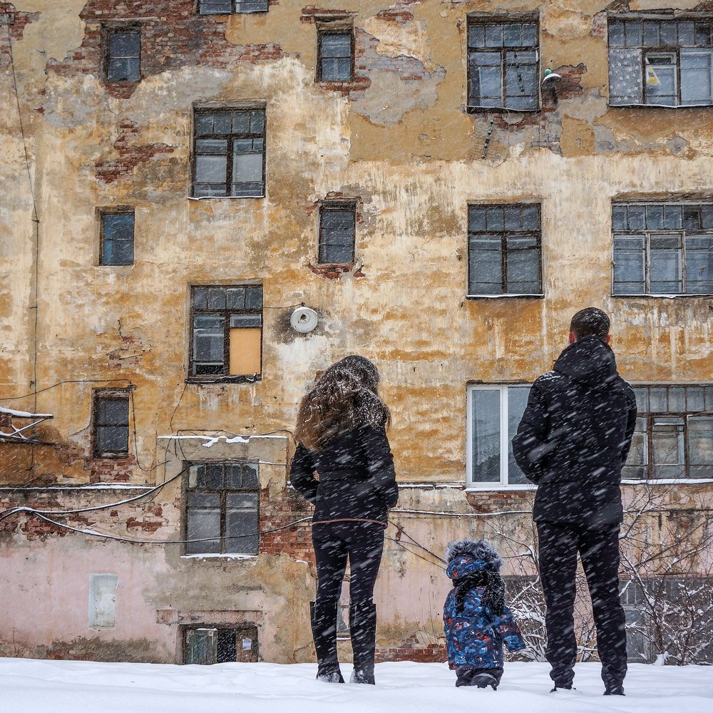 На старых кирпичах