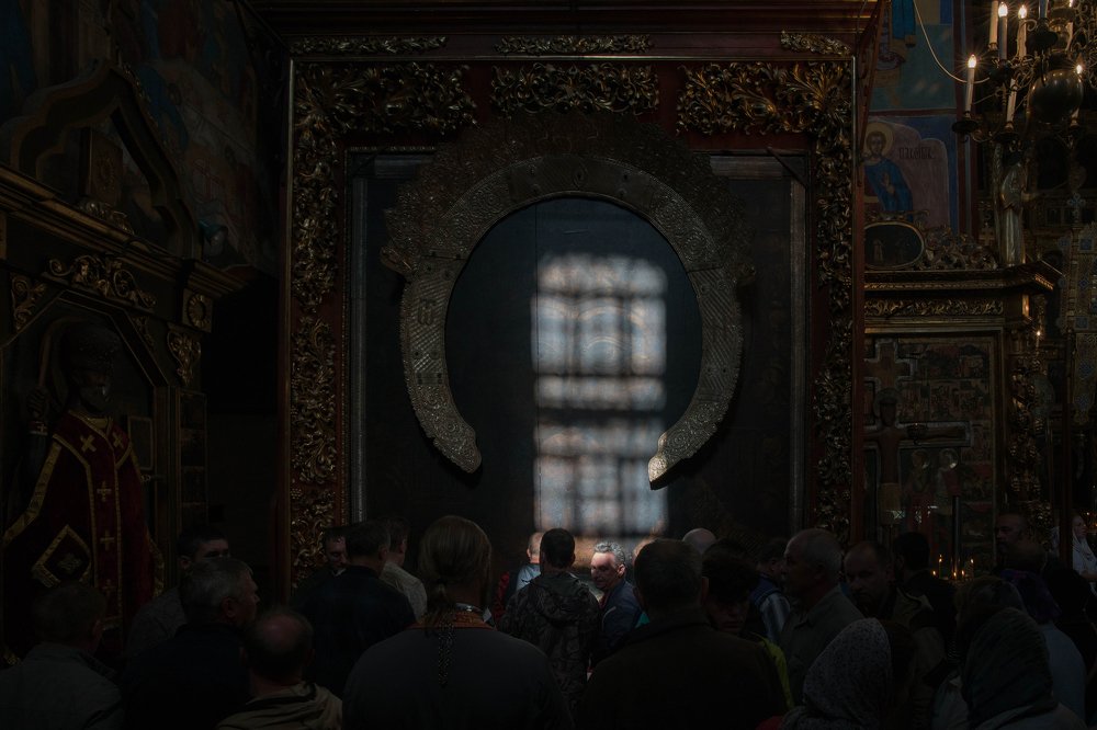 The All-Merciful Saviour. The largest portable icon in Russia.