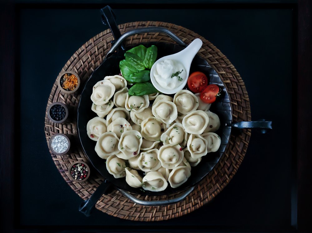 Русские пельмешки! Ням!!!