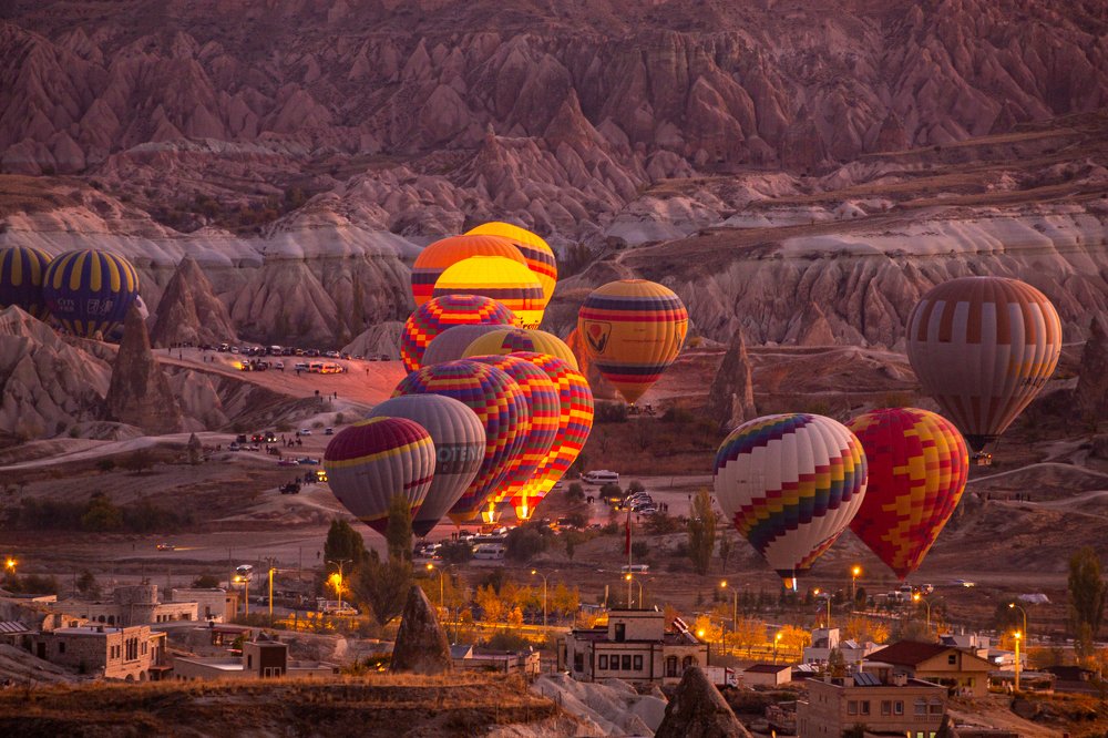 Magic morning in Capadocia