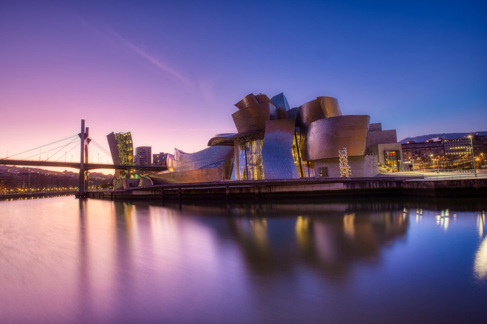Guggenheim museum in Bilbao, Spain