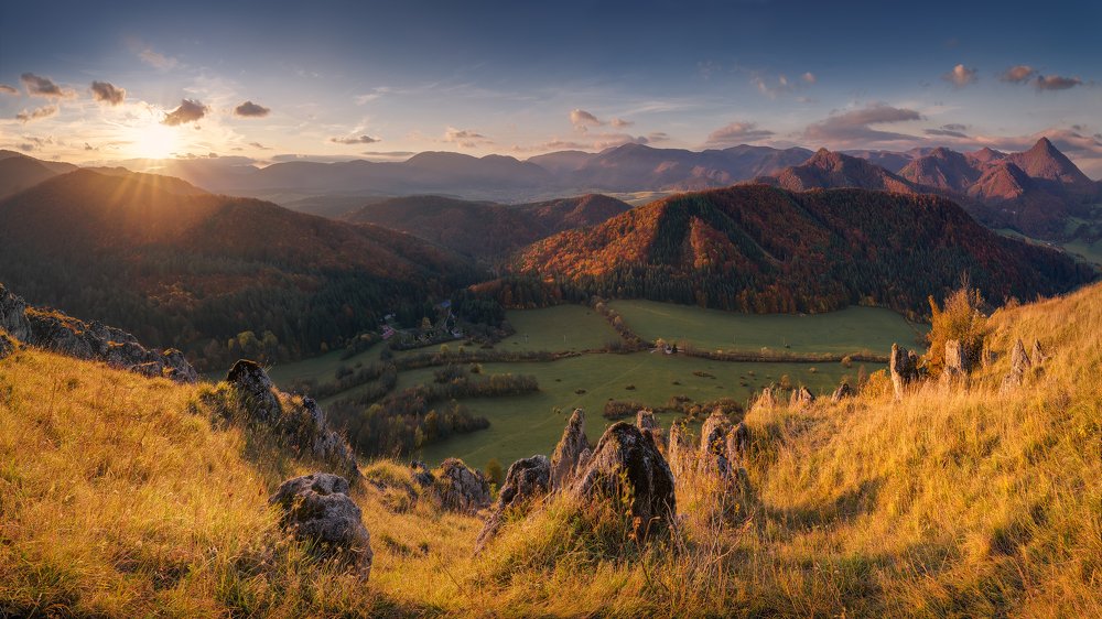 Autumn from Podskalsky Rohac