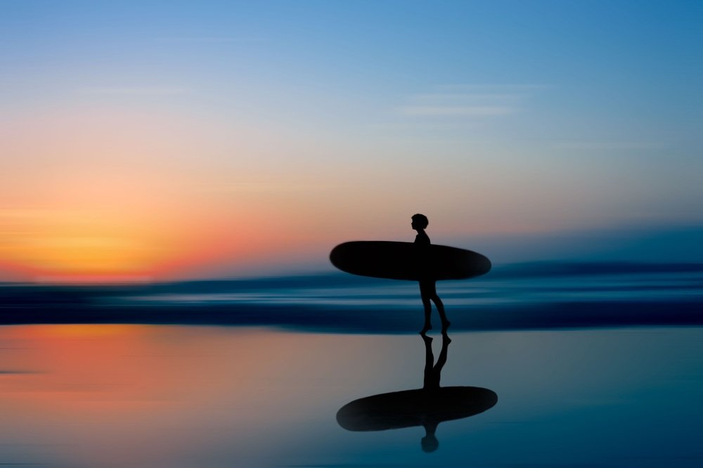Surfer’s sunrise