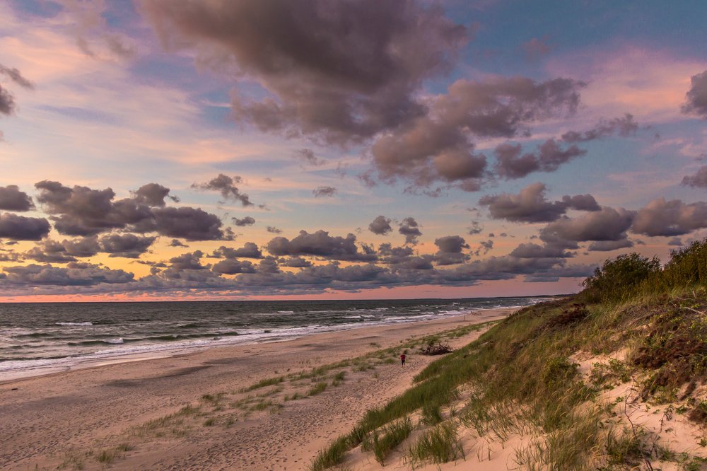 Вечерняя Куршская коса.