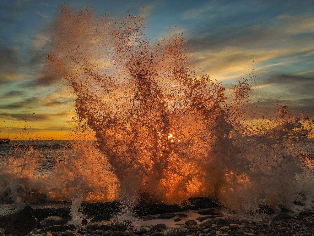 Закатная вуаль.