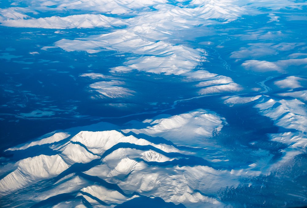 Граница горных хребтов