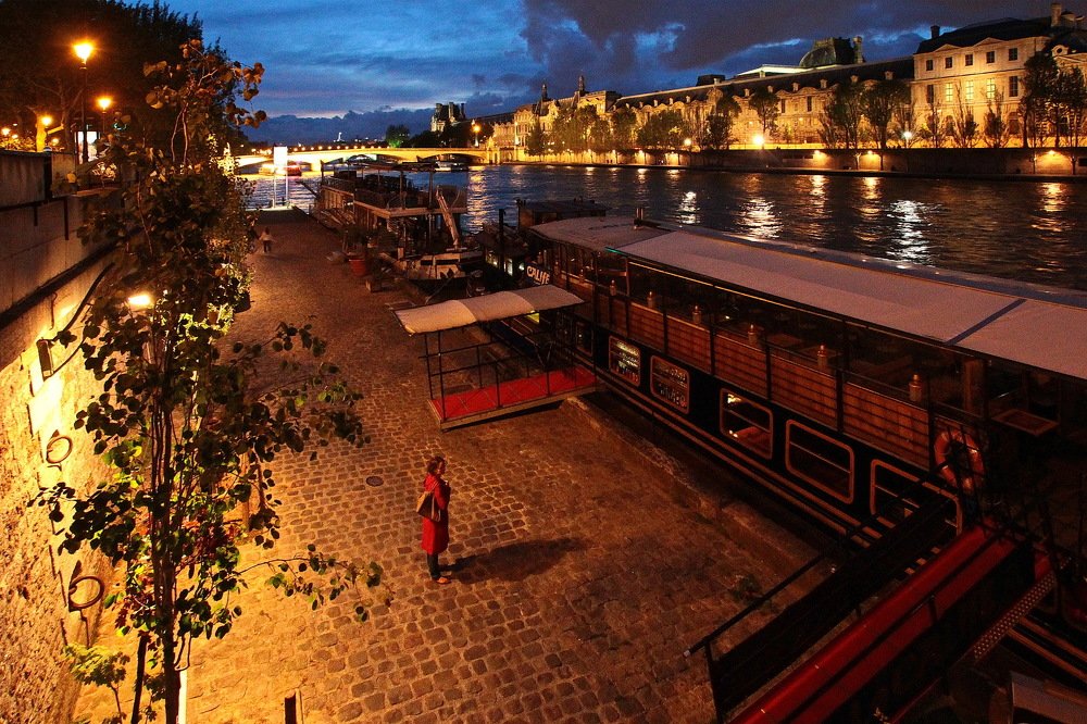 a series of six street photos